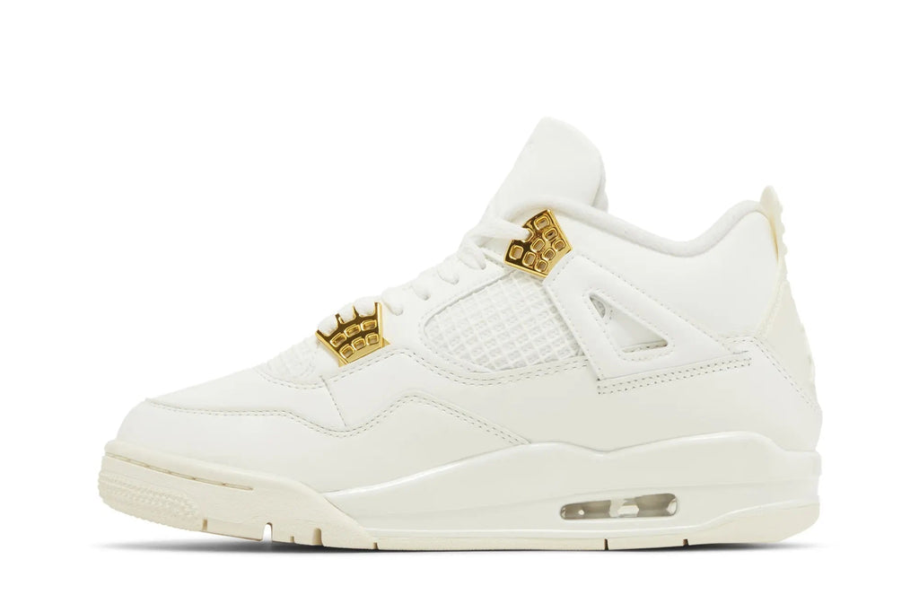 Wmns Jordan 4 Retro 'Metallic Gold'