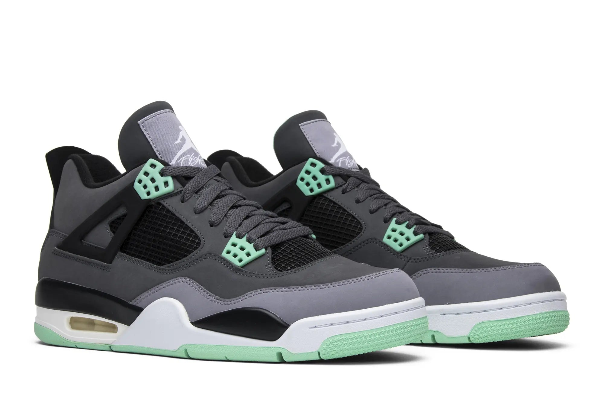 Jordan 4 Retro 'Green Glow'